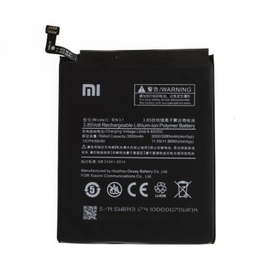 Оригинальный аккумулятор для смартфона Xiaomi Mi A1