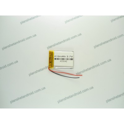Аккумуляторная батарея для планшетa 420 mAh с двумя контактами