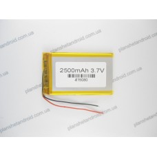 Батарея для планшета 3.7V, 2500mAh, 4.1x50x80mm Батарея для планшета 3.7V, 2500mAh, 4.1x50x80mm