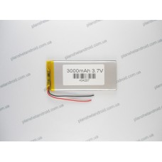 Аккумулятор для планшета  3.7V 3000mAh 4.3x42x97mm 