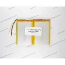 Батарея для планшета 3.7V, 7000mAh, 4.3x90x120mm 3-х контактная