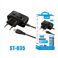 Зарядное для планшета сетевое 5V Sertec ST-035 3.1A USB