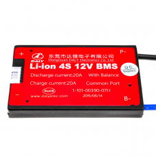 BMS плата Li-ion 12V 4S 20A симметрия