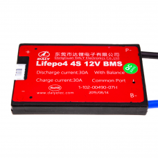 BMS плата Lifepo4 12V 4S 30A симметрия