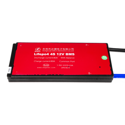 Купить BMS плата Lifepo4 12V 4S 80A симметрия