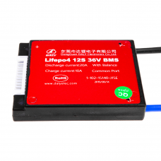 BMS плата Lifepo4 36V 12S Dis 20A Ch 10A