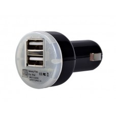 Автомобильное зарядное USB для планшета и телефона 5V 2A (2 выхода)