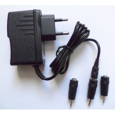 Зарядное сетевое универсальное  9V 2A (2mm, 2.5mm, 3.5mm) 